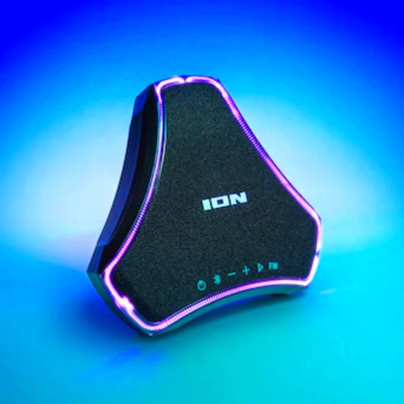 ION Triumph Color light Changing Waterproof Sandproof boombox Bluetooth speaker - Picture 1 of 4